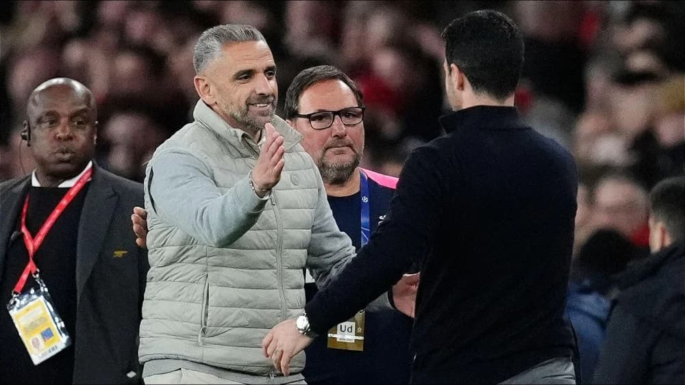 Rui Borges salutes 'brave' Sporting after Arsenal loss Rui Borges salutes 'brave' Sporting after Arsenal loss