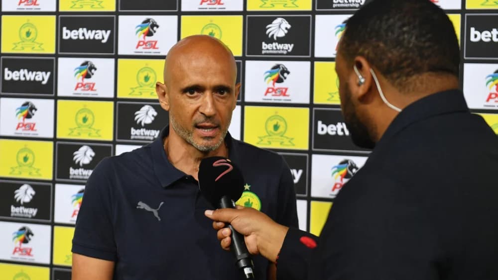 Sundowns not taking Champions League semi-final first leg advantage for granted, says Miguel Cardoso