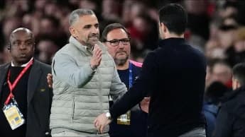 Rui Borges salutes 'brave' Sporting after Arsenal loss