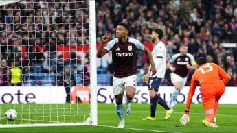 Ollie Watkins hits 100 as Aston Villa storm into Europa semi-finals
