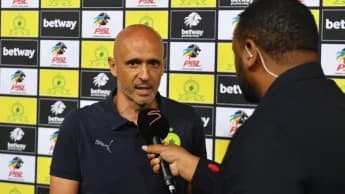 Sundowns not taking Champions League semi-final first leg advantage for granted, says Miguel Cardoso