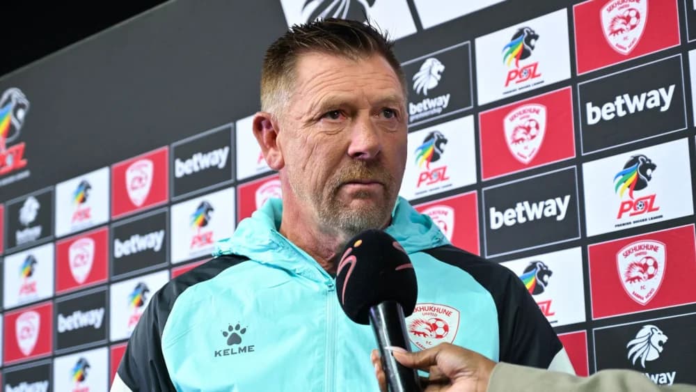 Sekhukhune United part ways with head coach Eric Tinkler - reports Sekhukhune United part ways with head coach Eric Tinkler - reports