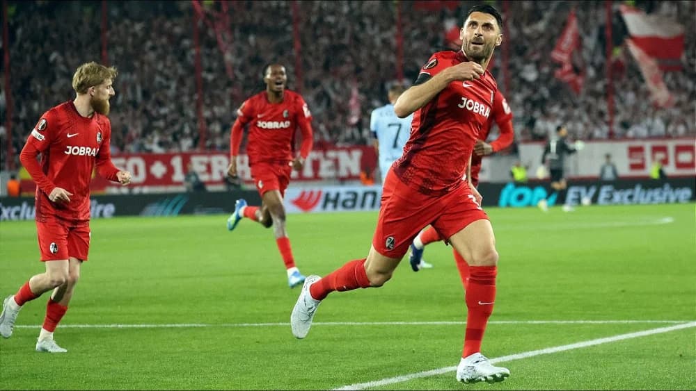 Freiburg see off Celta Vigo in Europa quarterfinal first-leg Freiburg see off Celta Vigo in Europa quarterfinal first-leg