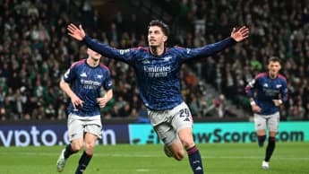 Arsenal edge Sporting to take first-leg advantage in Champions League quarter-final Arsenal edge Sporting to take first-leg advantage in Champions League quarter-final